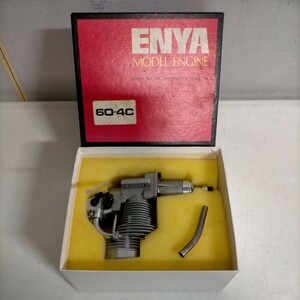 【コレクター放出品】ENYA 60-4C MODEL87001 エンヤ モデルエンジン 飛行機◇中古/動作未確認/現状渡し/状態は写真で確認お願いします/NCで