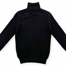 カシミヤ100%◆UNIQLO ユニクロ タートルネック ニットセーター Mサイズ / 黒 ブラック レディース カシミア k-171_画像7