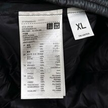 UNIQLO ユニクロ ウルトラライトダウンジャケット ジャンパー XL / 黒 ブラック レディース k-168_画像9