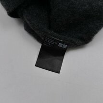 カシミヤ100%◆UNIQLO ユニクロ Vネック カシミア ニットセーター 3XL サイズ /ダークグレー メンズ n-22_画像7