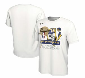 新品　日本未発売　NBA ウォリアーズ　カリー　mvp tシャツ　半袖 限定　優勝　チャンピオン　ナイキ　完売品