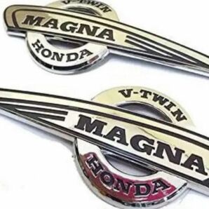 ホンダMAGNA マグナ50/250 エンブレム タンク用 タンクエンブレム 立体　タンクステッカー　タンクパッドプロテクタ 