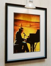 ニール・ヤング/Ryman Auditrium コンサート 2005/アートピク額装/Neil Young/Rock History Photo/ロック ヒストリー/ライブ フォト/ピアノ_画像2