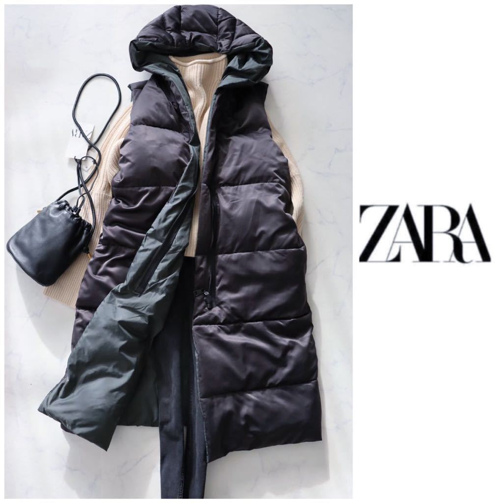 Yahoo!オークション -「zara ダウン ベスト」(ファッション) の落札 