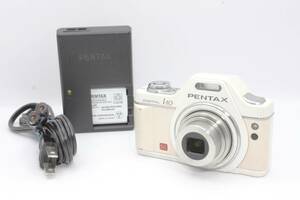 ★良品★ペンタックス PENTAX DIGITAL I-10 ホワイト コンパクトデジタルカメラ L600#1623