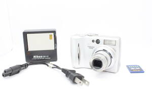★良品★ニコン Nikon COOLPIX 5200 シルバー コンパクトデジタルカメラ L275#1642