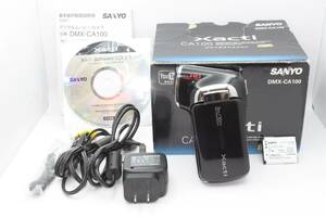 ★極上品★サンヨー SANYO Xacti DMX-CA100 ブラック 防水デジタルムービーカメラ L910#1652