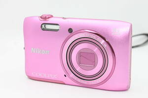 ★外観美品★ニコン Nikon Coolpix S3600 ピンク コンパクトデジタルカメラ L594#1729