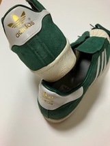 adidas SUPERSTER 80ｓ DLX SUEDE US10 アディダス　スーパースター　グリーンスウェード　２８ｃｍ　中古品_画像6