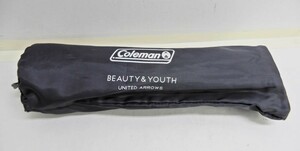 110Z985★【中古品】BEAUTY&YOUTH×Coleman コンパクトトレッキングスツール アウトドアチェア コールマン UNITED ARROWS