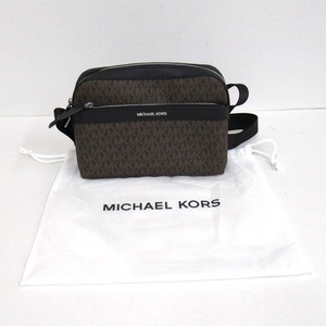 137U145★中古☆美品 MICHAEL KORS マイケルコース アウトレット/クーパー ユーテリティ クロスボディ ショルダーバッグ/37F2LCOC5B