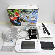 045Z915★【中古品】Nintendo Wii U マリオカート8 セット 任天堂 本体_画像1