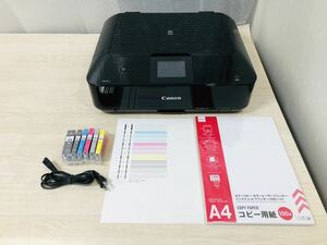 インク付　用紙付　総印刷枚数3250枚 Canon キャノン インクジェット複合機 インクジェットプリンター MG7530 管理2300784