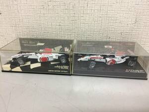 MINI CHAMPS　ミニチャンプス 　2点セット　1点ジャンク　ミニカー　JapanPower　　　　A3