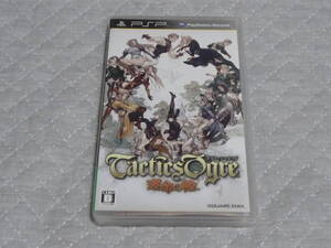 ⑩【PSP】 タクティクスオウガ 運命の輪 外箱&取説付き