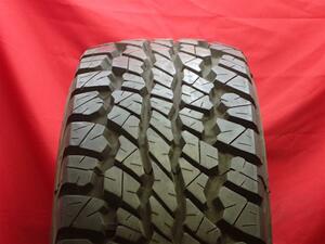 タイヤ単品 1本《ダンロップ》グラントレックAT1[ 265/75R16 ]9.5分山★ホワイトレター・ハマーH3・タホ・ユーコン・サーフ・プラド等n16