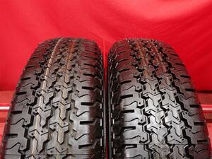 中古タイヤ 145R12 6PR 2本セット ヨコハマ スーパー バン Y355 YOKOHAMA SUPERDIGGER VAN Y355 9.5分山★n12 商用車6PR エブリィ NV100