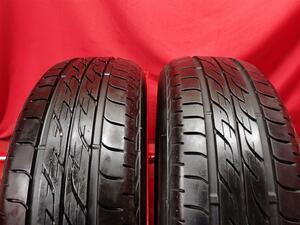 中古タイヤ 175/60R14 79H 2本セット ブリヂストン ネクストリー BRIDGESTONE NEXTRY 9.5分山★n14 キューブ デミオ デュエット ストーリア