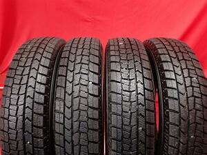 スタッドレス4本 145/80R13 75Q 4本セット ダンロップ ウィンター MAXX 02(WM02) DUNLOP WINTER MAXX 02 9分山★stati13 N-BOX アルト