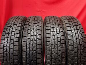 スタッドレス4本 145/80R13 75Q 4本セット ダンロップ ウィンター MAXX 01(WM01) DUNLOP WINTER MAXX 01 8.5分山★stati13 モコ プレオ