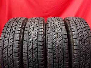 スタッドレス4本 165R14 8PR 4本セット ブリヂストン ブリザック VL1 BRIDGESTONE BLIZZAK VL1 8分山★stati14 商用車8PR NV200 ボンゴ