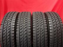 スタッドレス4本 165R13 6PR 4本セット ブリヂストン ブリザック VL1 BRIDGESTONE BLIZZAK VL1 9分山★stati13 商用車6PR プロボックス_画像1