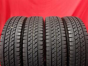 スタッドレス4本 165R13 6PR 4本セット ブリヂストン ブリザック VL1 BRIDGESTONE BLIZZAK VL1 9分山★stati13 商用車6PR プロボックス