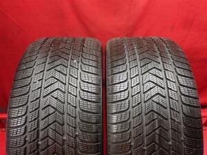 タイヤ2本 《 ピレリ 》 スコーピオン ウィンター [ 295/40R21 111V ]9分山★ SUV車 ベンツGLS GLクラス Gクラス ジャガーFペイス stati21