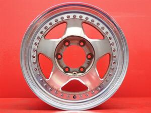 単品 社外 ホイール 1本 WEDS ウェッズ MAD SPOKE マッドスポーク STAR GATE スターゲイト ★ 7.5J-17 PCD139.7 6穴 +29 ハブ108 ★ ja17