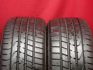 タイヤ2本組 《 ピレリ 》 P-ZERO [ 205/40R18 86Y ] 8.5分山★ ルーテシア n18