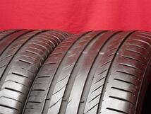 タイヤ2本組 《 コンチネンタル 》 コンチ スポーツ コンタクト5 [ 245/45R17 95W ] 8.5分山★メルセデスベンツ Cクラス Eクラス n17_画像4