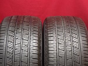 中古タイヤ 235/60R18 103V 2本セット コンチネンタル コンチ クロス コンタクト LXスポーツ CONTINENTAL 8.5 ランフラット MOE