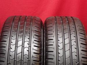 タイヤ2本 《 ブリヂストン 》 エコピア NH100 [ 215/55R16 93V ] 9分山★ アウディA4 A6 パサート ボルボV70 n16