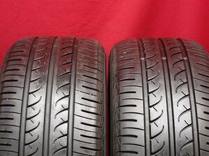 タイヤ2本組 《 ヨコハマ 》 ブルーアース AE-01F [ 205/55R16 91V ] 8.5分山★ 86 BRZ インプレッサ シルビア n16