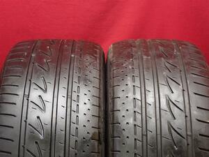 タイヤ2本組 《 ブリヂストン 》 プレイズ RV PRV-1 [ 245/40R19 98W ] 7.5分山★ ヴェルファイア アルファード フーガ スカイライン n19