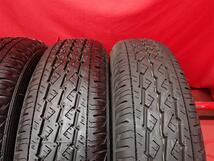 中古タイヤ 145/80R12 80/78N 4本セット ブリヂストン K370 BRIDGESTONE K370 9.5分山★n12 商用車6PR エブリィ NV100 クリッパー_画像7