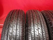 中古タイヤ 145/80R12 80/78N 4本セット ブリヂストン エコピア R710A BRIDGESTONE ECOPIA R710A 9分山★n12 商用車6PR エブリィ NV100_画像6