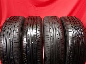 中古タイヤ 155/65R13 73S 4本セット ヨコハマ エコス ES31 YOKOHAMA ECOS ES31 7.5分山★n13 ザッツ ルークス ヴィヴィオ MRワゴン