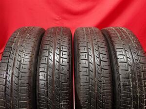 中古タイヤ 135/80R12 68S 4本セット ブリヂストン スニーカー SNK2 BRIDGESTONE SNEAKER SNK2 8.5分山★n12 アルト ワゴンR ミラ