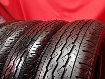 中古タイヤ 145/80R12 80/78N 4本セット ブリヂストン K370 BRIDGESTONE K370 9分山★n12 商用車6PR エブリィ NV100 クリッパー ミニキャブ_画像4