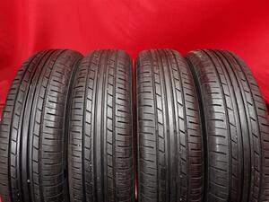 中古タイヤ 155/80R13 79S 4本セット ヨコハマ エコス ES31 YOKOHAMA ECOS ES31 8.5分山★n13 パッソ ブーン ヴィッツ Kei ロゴ カローラ