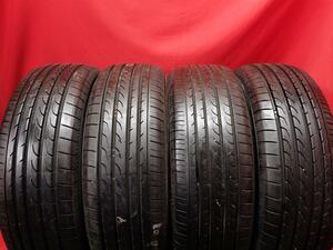 中古タイヤ 195/60R16 89H 4本セット ヨコハマ ブルーアース RV-02 YOKOHAMA BLUEARTH RV-02 8分山★n16 ミニバン用 セレナ ウィッシュ