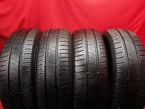 中古タイヤ 195/60R16 89H 4本セット ダンロップ エナセーブ RV505 DUNLOP ENASAVE RV505 8分山★n16 ミニバン用 セレナ ウィッシュ