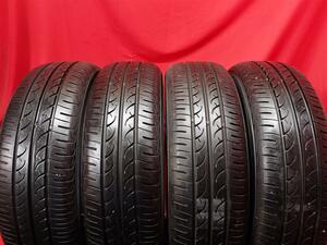 中古タイヤ 165/65R15 81S 4本セット ヨコハマ ブルーアース YOKOHAMA BLUEARTH 7.5分山★n15 デリカD2 ソリオ タフト クルーズ プリウス