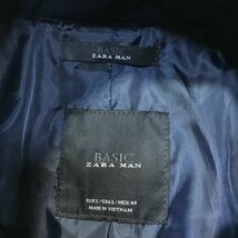 《良品◎》ZARA MAN ザラマン★ブルゾンジャケット*ネイビー*サイズL(MA5248)◆S60_画像6