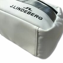 《美品◎》J.LINDEBERG ジェイリンドバーグ★新品タグ付*定価6,000円*シューズバッグ*鞄*ポーチ*スポーツ*ゴルフ*ホワイト(AC913)◆S60_画像4