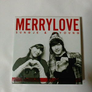 SUNGJE ＆ JIYOUNG /MERRYLOVE CD+DVD 直輸入盤