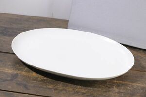 Rosenthal ローゼンタール クラシックローズ オーバル プレート 幅38cm ドイツ製 盛皿 大皿 ホワイト 洋食器 元箱 No1806