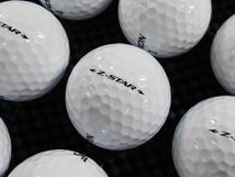 [K0H-07A] SRIXON Z-STAR 2021年モデル ホワイト 30球 スリクソン ゼットスター ダンロップ ロストボール_画像2