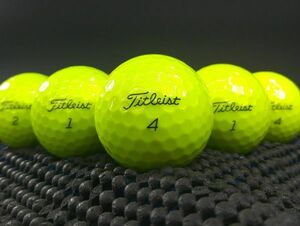 [K0A-02C] Titleist AVX 2022年モデル イエロー 20球 タイトリスト ロストボール